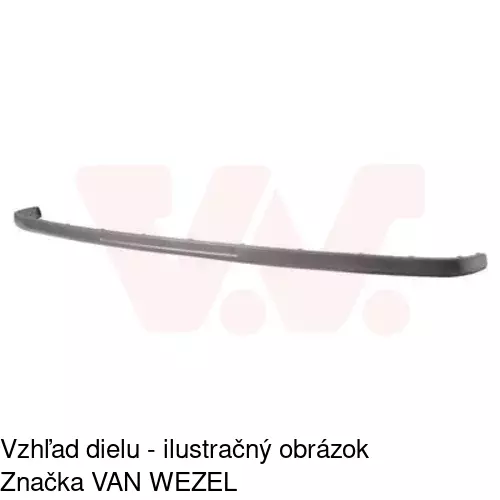 Lišta nárazníka 952607-4 /POLCAR/ - obr. 2