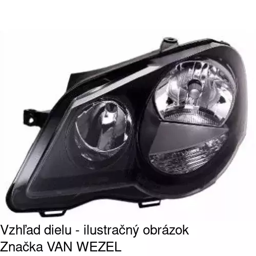 Hlavný reflektor 9527091E /POLCAR/ - obr. 3