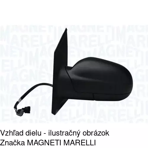 Vonkajšie zrkadlo POLCAR 9530511M