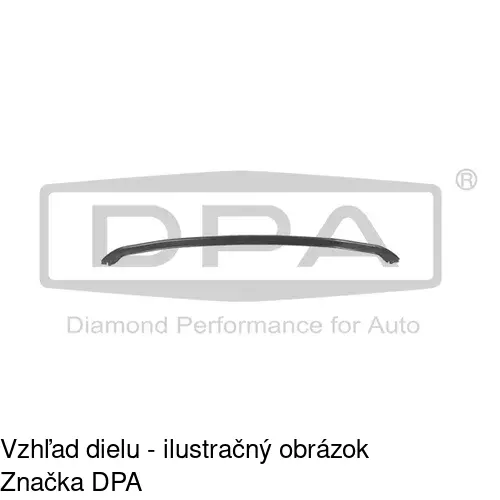 Výstuha nárazníka 95330713 /POLCAR/ - obr. 1