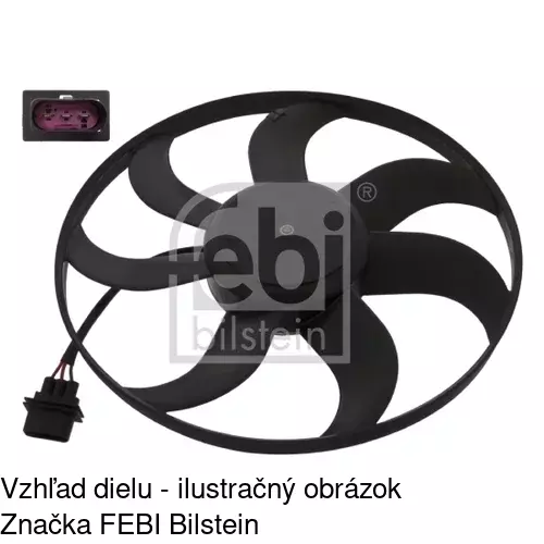 Ventilátory chladičov 953323W1 /POLCAR/ - obr. 5