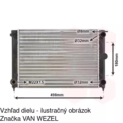 Chladiče vody 953408-0 /POLCAR/ - obr. 4