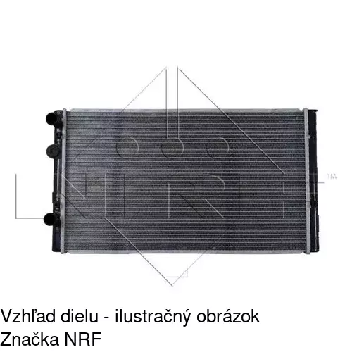 Chladiče vody 953808A6 /POLCAR/ - obr. 1