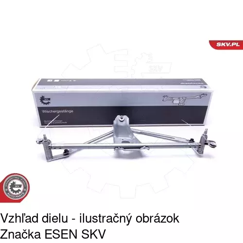 Náhon stieračov bez motora 9538MWP1 /POLCAR/ - obr. 5