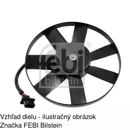 Ventilátor bez krytu / podpery 954123U4 /POLCAR/ - obr. 5