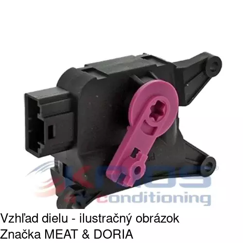 Motorček kúrenia 9541SN-2 /POLCAR/ - obr. 3