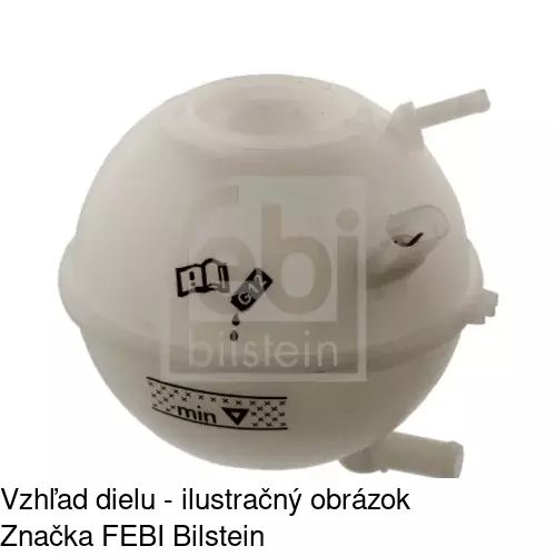Nádržky vyrovnávacie 9541ZB-1 /POLCAR/ - obr. 1