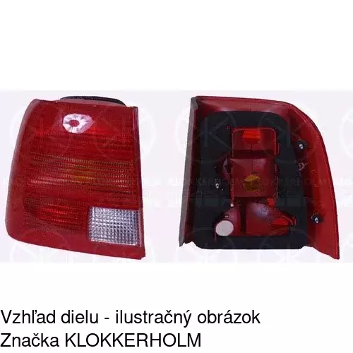Zadné svetlo 9548880E /POLCAR/ - obr. 1
