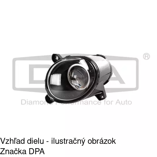 Hmlové svetlo - predné 954930-E /POLCAR/ - obr. 1