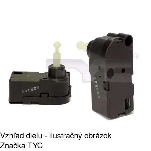 Motorček reflektora 955009-9 /POLCAR/ - obr. 2