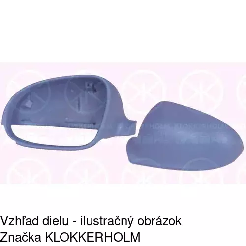 Vonkajšie zrkadlo POLCAR 9551517S