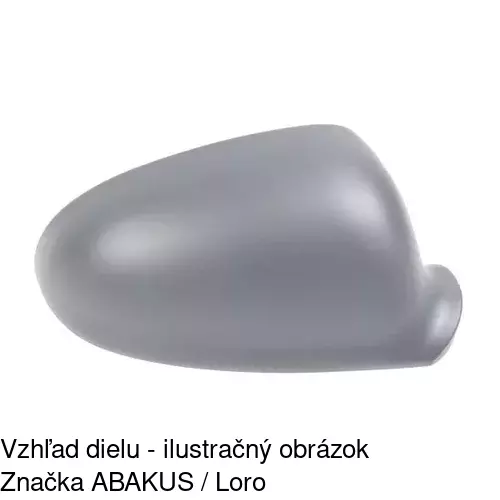 Vonkajšie zrkadlo 9551526S /POLCAR/ - obr. 1