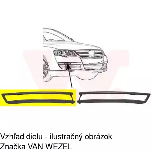 Rámik smerovky 95550716 /POLCAR/ - obr. 2