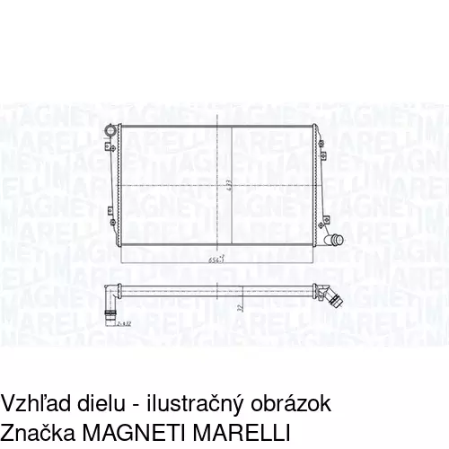 Chladiče vody 955508A2 /POLCAR/ - obr. 2