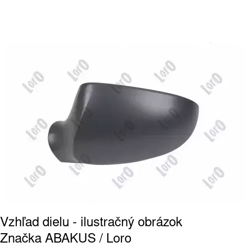 Rám vonkajšieho zrkadla 955554PE /POLCAR/ - obr. 1