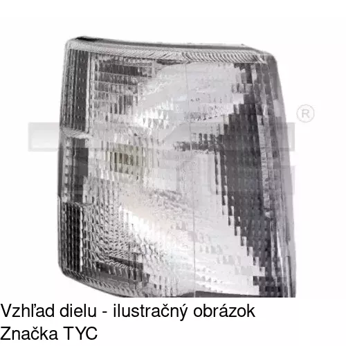 Predná smerovka 9566196E /POLCAR/ - obr. 1