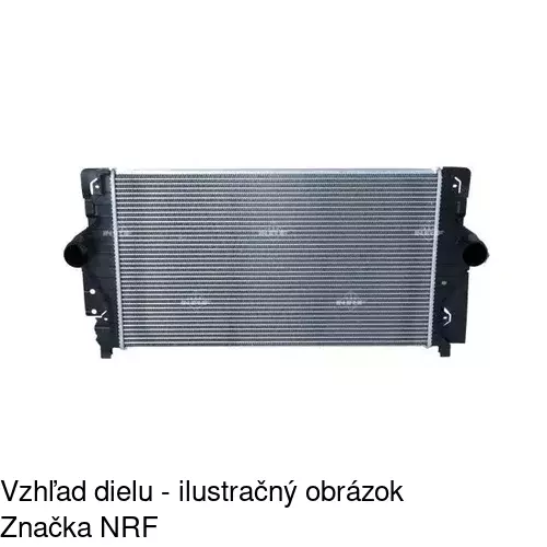 Chladiče vzduchu (Intercoolery) 9566J8-2 /POLCAR/