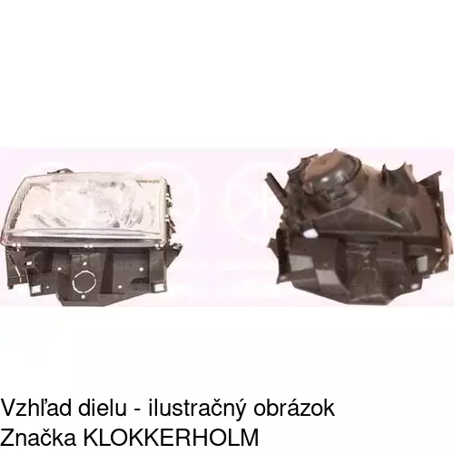 Hlavný reflektor 956709AE /POLCAR/ - obr. 1