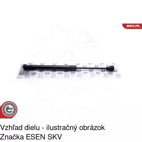 Plynová pružina 9567AS /POLCAR/ - obr. 4