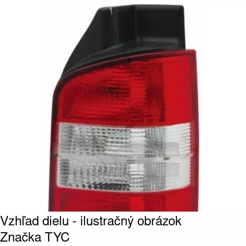 Zadné svetlo POLCAR 9568881E