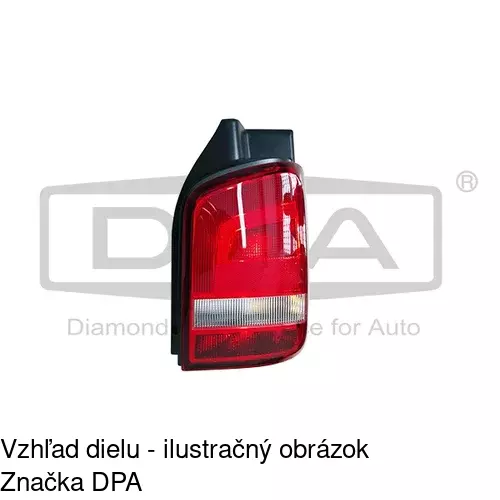 Zadné svetlo 956988-E /POLCAR/ - obr. 2