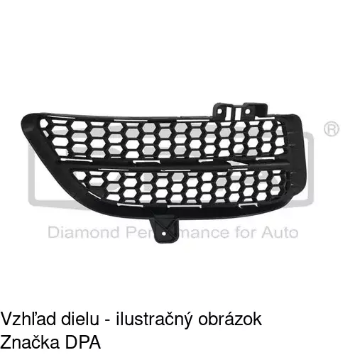 Kryt v nárazníku POLCAR 95802714