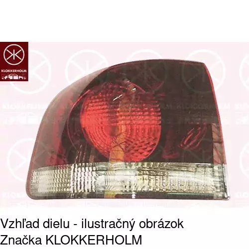 Zadné svetlo POLCAR 958188-S
