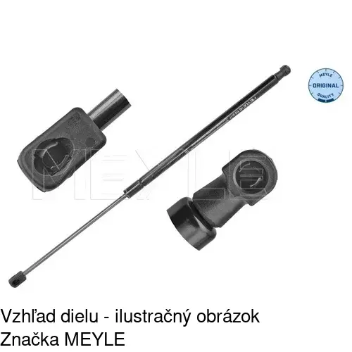 Plynová pružina 9582AB /POLCAR/ - obr. 4