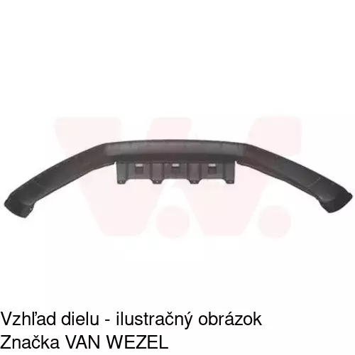 Spojler predného nárazníka 958525 /POLCAR/ - obr. 1