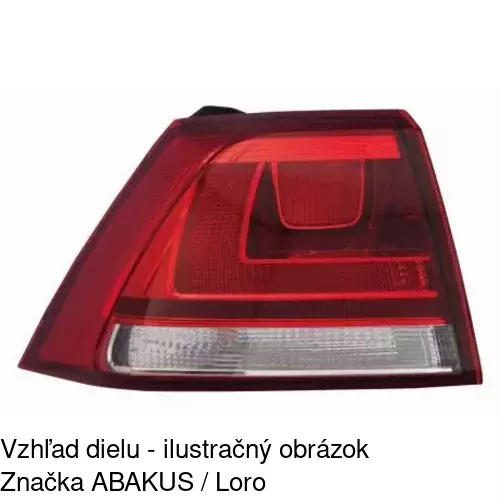 Zadné svetlo 95C2876E /POLCAR/ - obr. 3