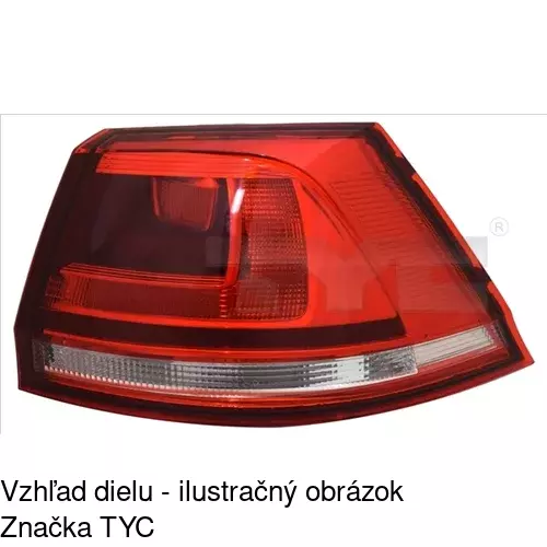 Zadné svetlo POLCAR 95C2884V