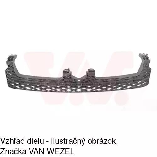 Uchytenie znaku masky 95D105-5 /POLCAR/ - obr. 2
