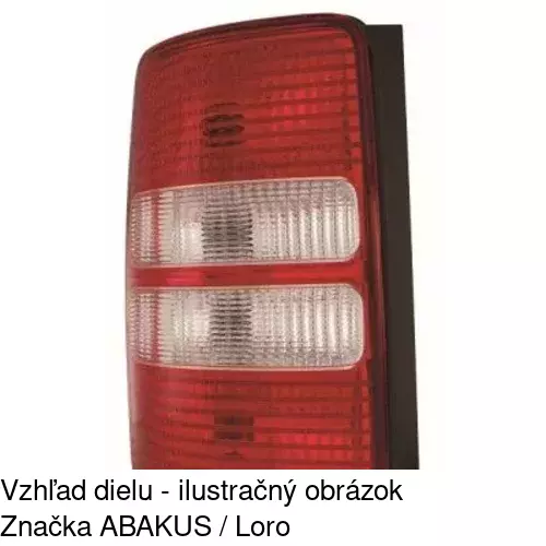 Zadné svetlo 95U187-E /POLCAR/ - obr. 4