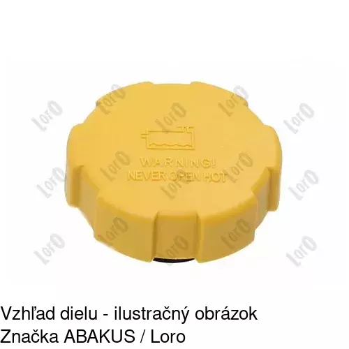 Zátka vody A2735 /POLCAR/ - obr. 3