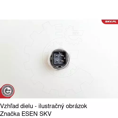 Čidlo klimatizácie CK0017 /POLCAR/ - obr. 5