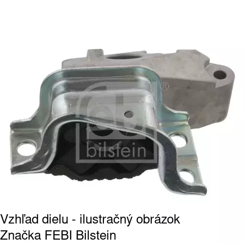 Silentblok motora FI-EM020 /POLCAR/ - obr. 1