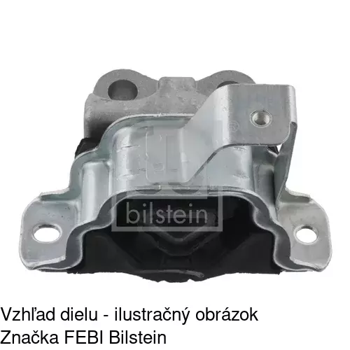 Silentblok motora FI-EM030 /POLCAR/ - obr. 1