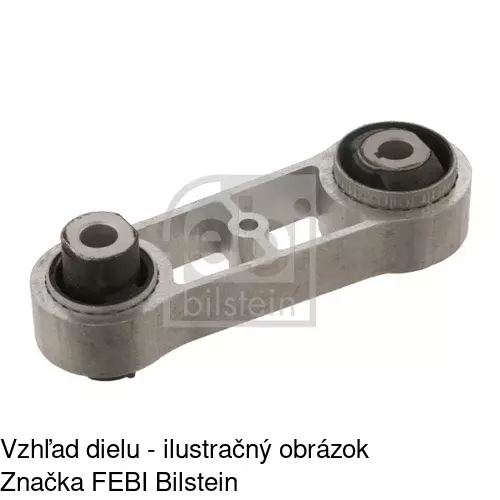 Silentblok motora RE-EM017 /POLCAR/ - obr. 1