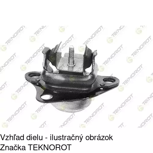Silentblok motora RE-EM047 /POLCAR/ - obr. 3