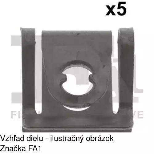 Montážny plech RXC10133 /POLCAR/ - obr. 3