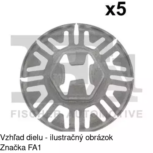 Montážny plech RXC60704 /POLCAR/ - obr. 3