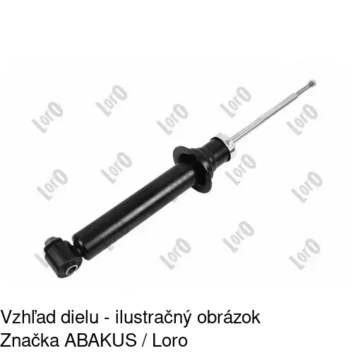 Plynový tlmič S011320G /POLCAR/ - obr. 2