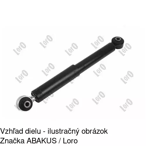 Plynový tlmič S011408G /POLCAR/ - obr. 1