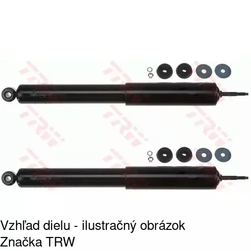Plynový tlmič POLCAR S011548G