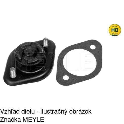 Uchytenie tlmiča POLCAR S020060