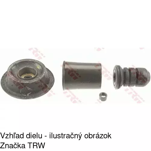 Uchytenie tlmiča POLCAR S020072D