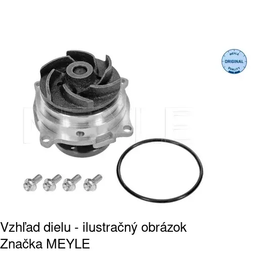 Vodné čerpadlo S10-161 /POLCAR/ - obr. 3