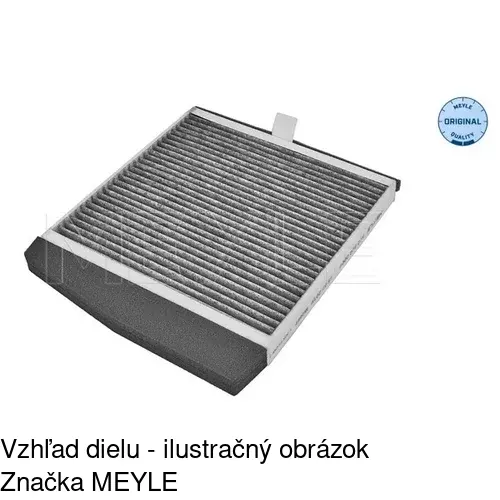 Kabínový filter s uhlíkom POLCAR S11-1089