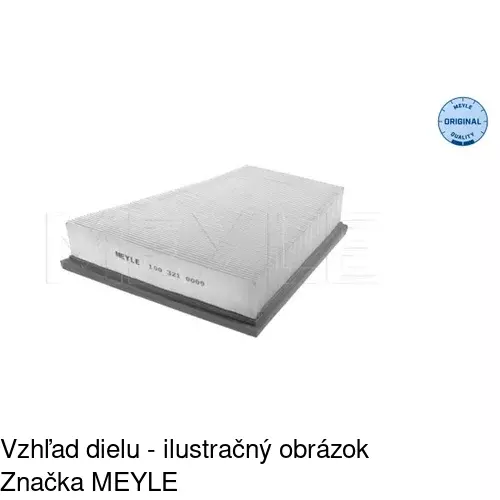 Vzduchový filter S11-4011 /POLCAR/ - obr. 2