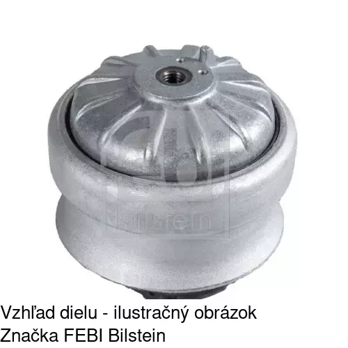 Silentblok motora POLCAR S2250020